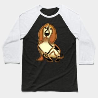 Bassett Hound Baseball T-Shirt